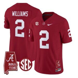 Mens Youths Womens Ryan Williams Stitched Jersey Crimson Red.jpg